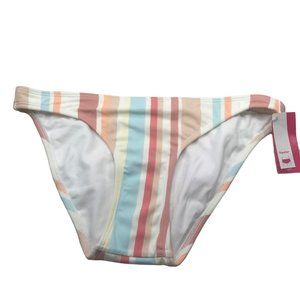 Xhilaration Junior's Size Medium 4-6 Hipster Bikini Swim Bottom Multicolor New